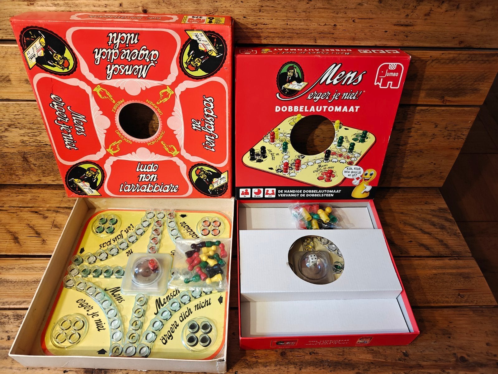 5 X Mens erger je niet., Ophalen of Verzenden, Jumbo., Jumbo., Jumbo.