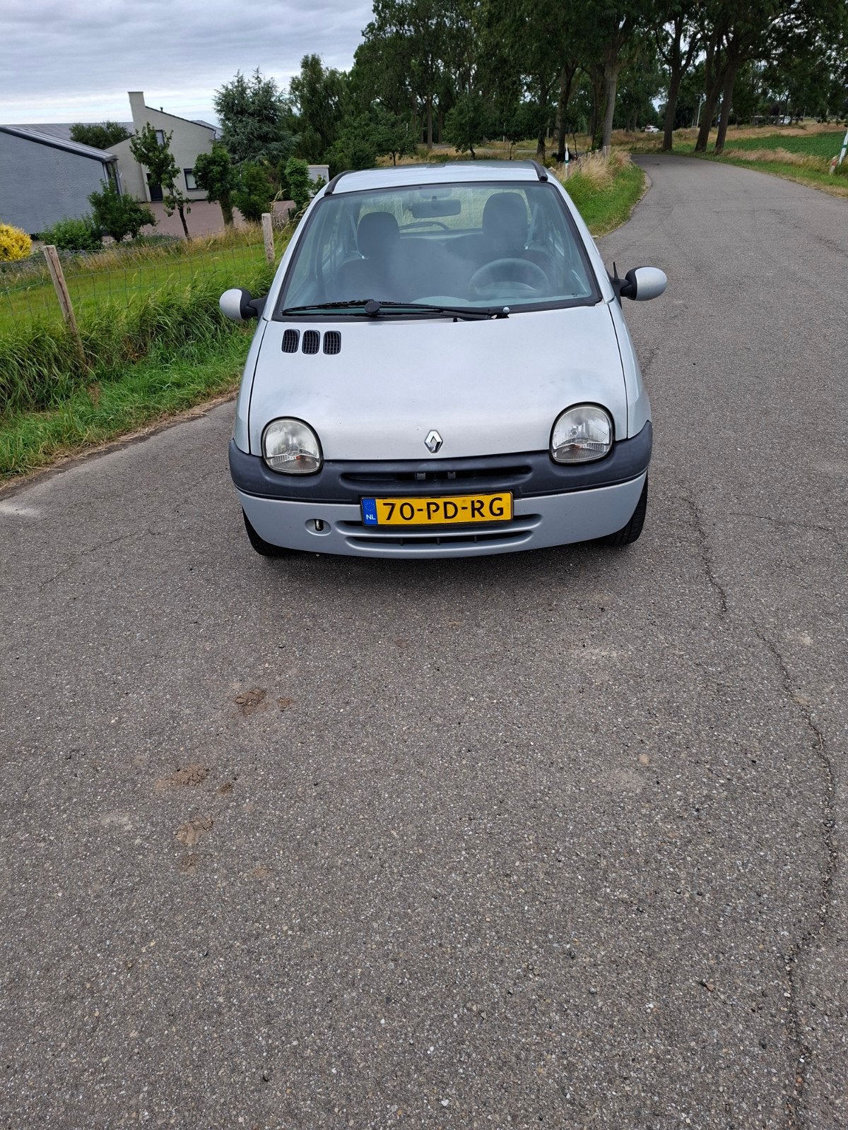 Renault Twingo 1.2 privilege 2004 grijs, Auto's, Voorwielaandrijving, Euro 5, 600 kg, 4 cilinders