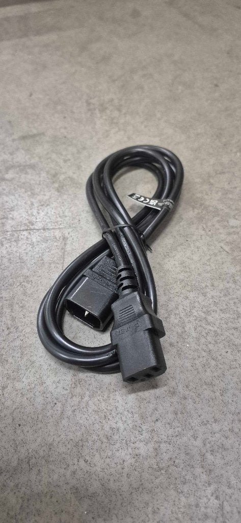 50stuks Voedingskabel C13 naar C14, Ophalen, Nieuw, Kabel of Snoer