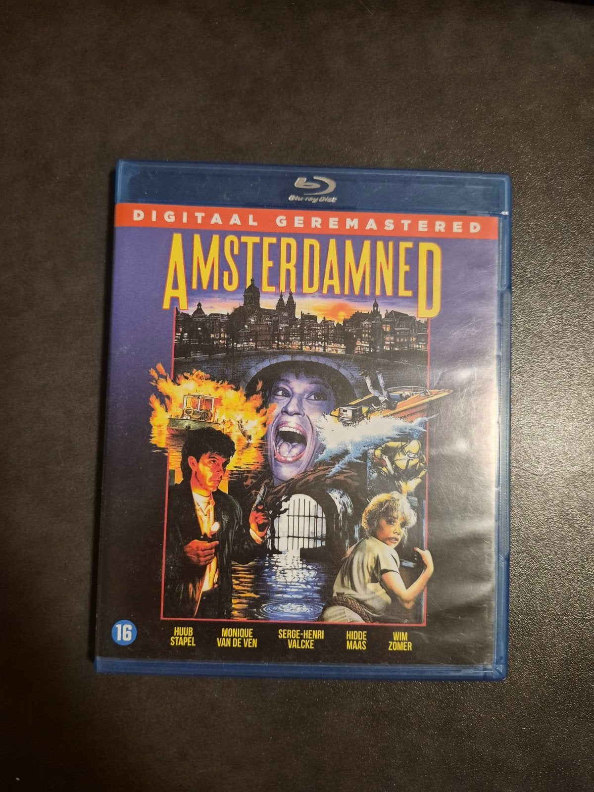 Amsterdamned, blu-ray. Digitaal geremastered, Verzenden, Zo goed als nieuw
