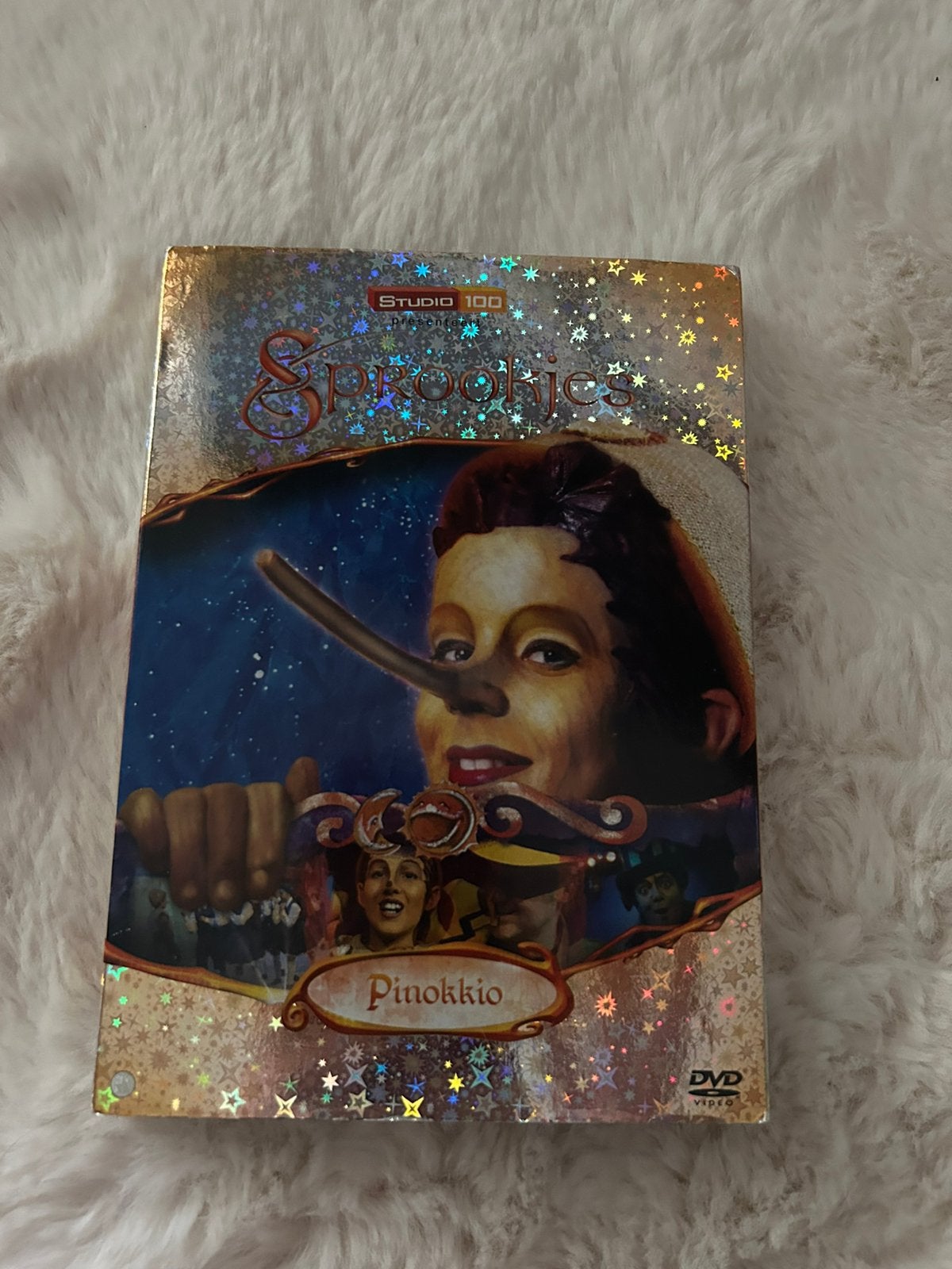 Pinokkio Studio 100 Musical met slipcase, Cd's en Dvd's, Dvd's | Kinderen en Jeugd, Alle leeftijden, Ophalen of Verzenden, Zo goed als nieuw