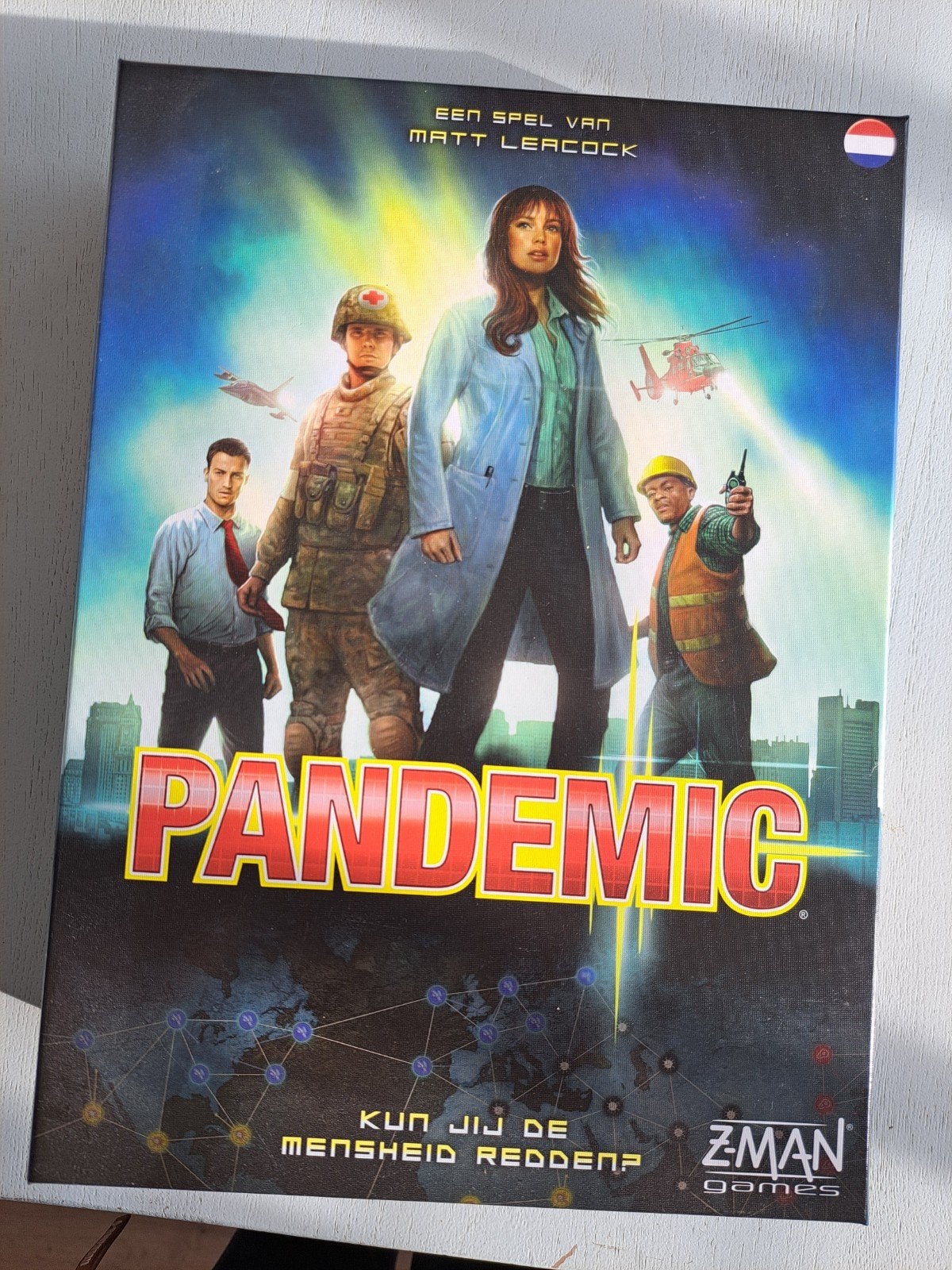 Bordspel Pandemic teab, Hobby en Vrije tijd, Ophalen, Zo goed als nieuw