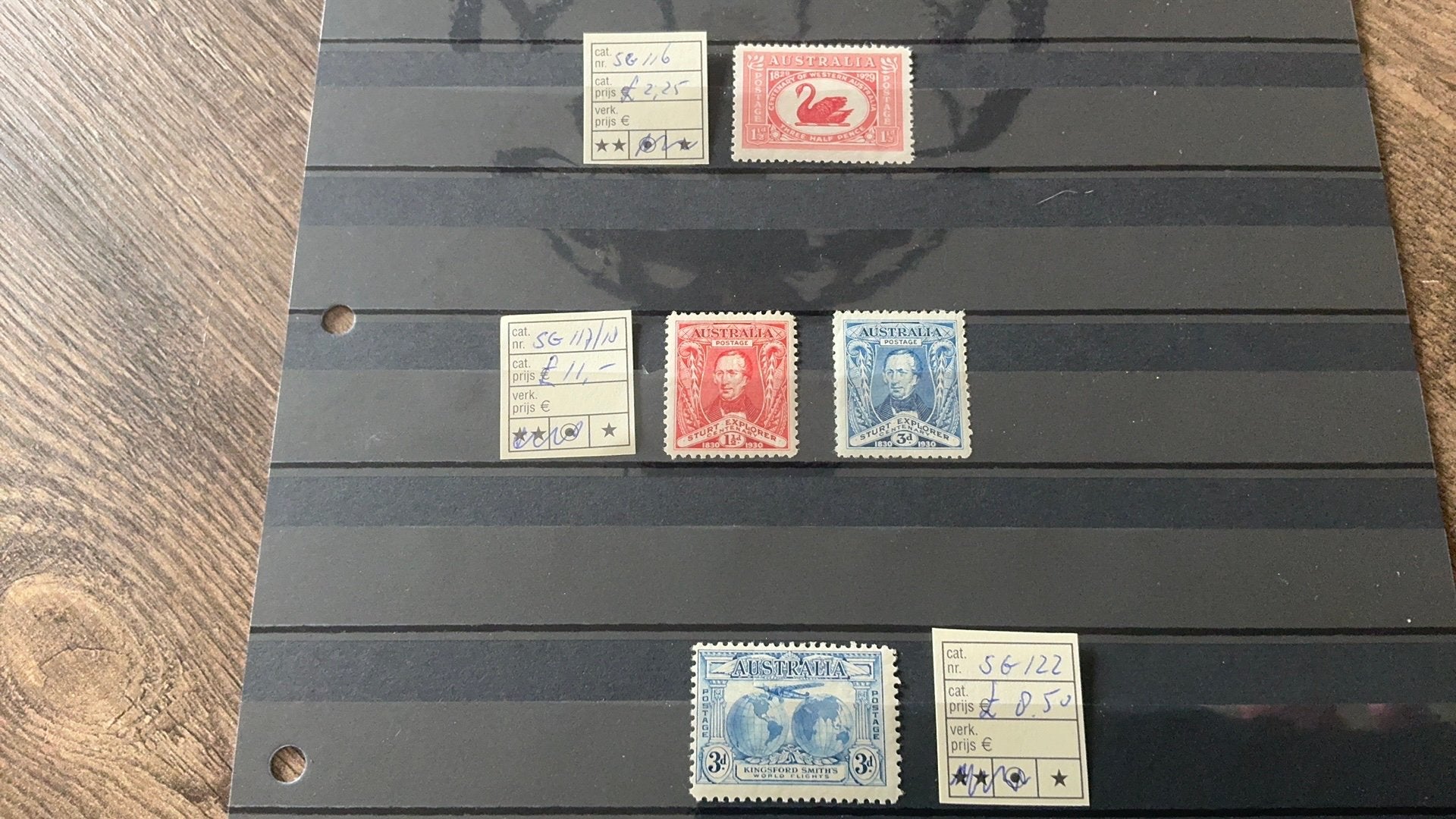 #6 Setje Australie, Ophalen of Verzenden