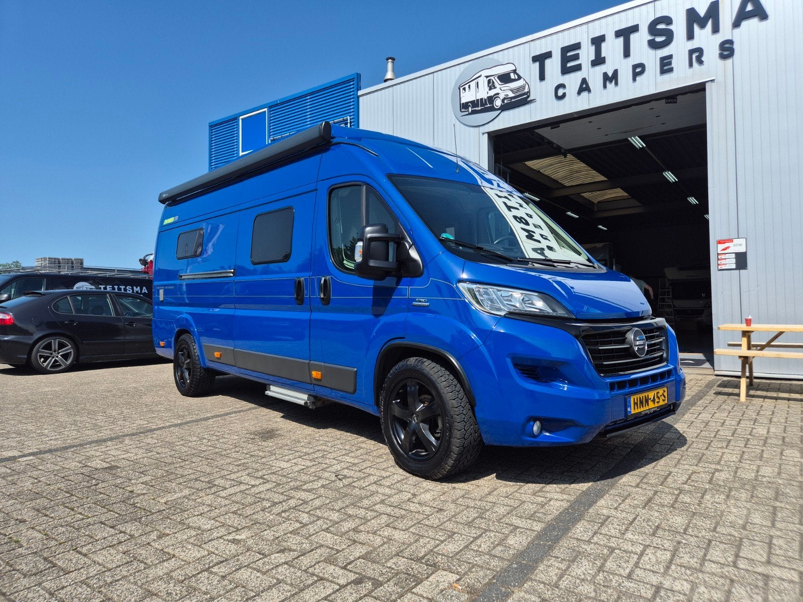 HYMER SIERRA NEVADA | EURO 5 | 4 PERSOONS | 40.025 km, Ringverwarming, Fiat, Luifel, 6 tot 7 meter
