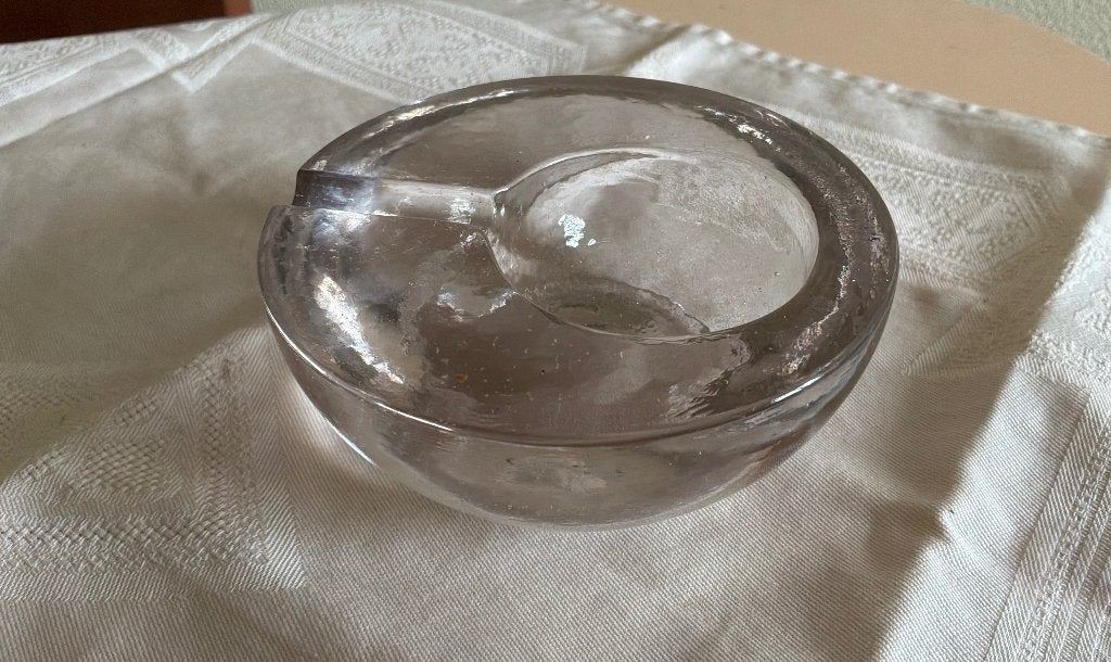 Leonardo asbakje, rond, ø 10 cm, 550 gram, Antiek en Kunst, Ophalen of Verzenden