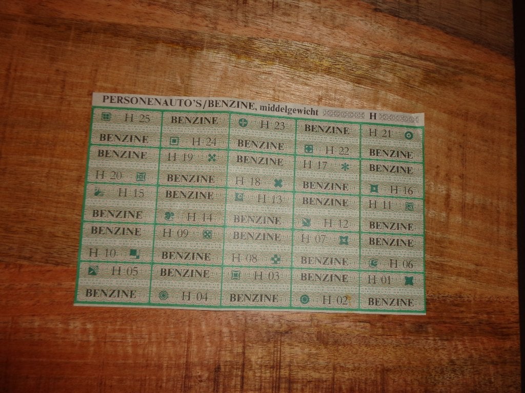 compleet vel met bezinebonnen 1973, Ophalen of Verzenden, 1970 tot heden, Aandeel
