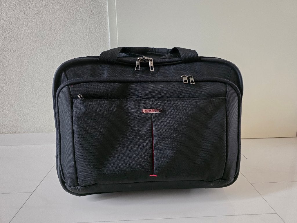 Samsonite GuardIT 2.0 Rolling Tote 17.3 inch, Ophalen, 40 tot 60 cm, Zwart, Minder dan 35 cm