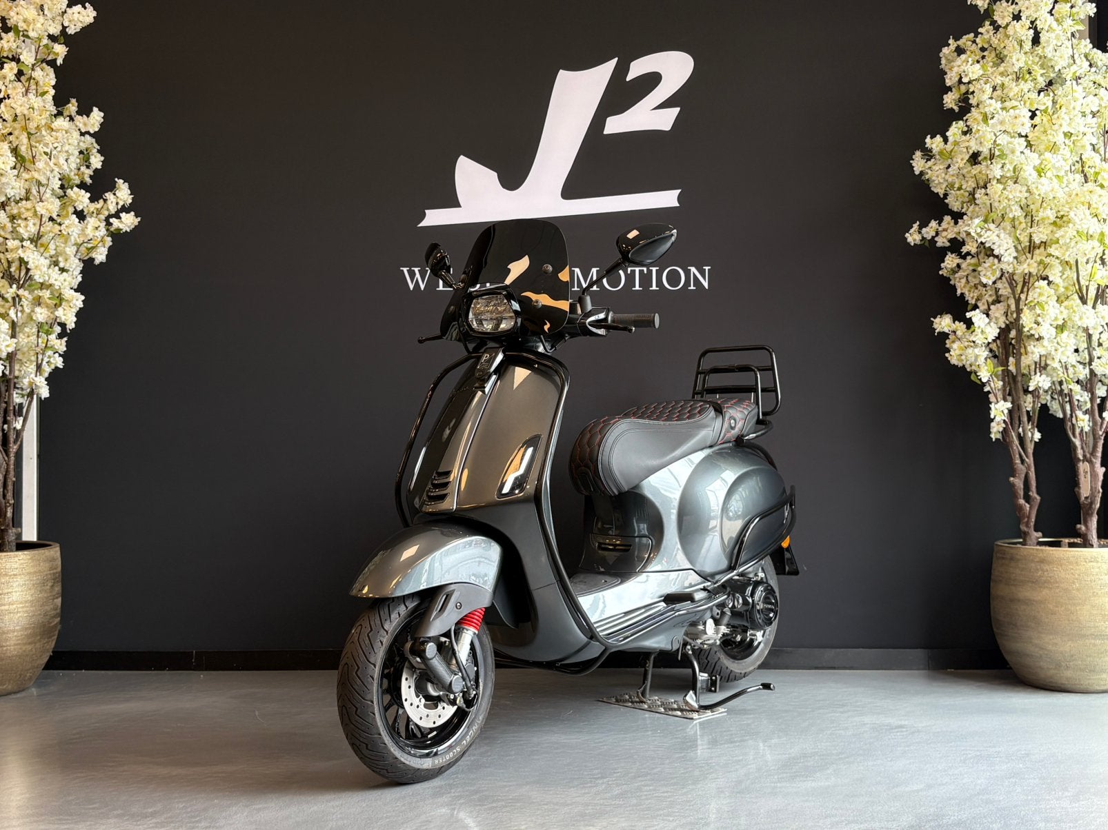 Vespa Sprint | Daytona Grau | Brom | 2022 | 541 km, ., Maximaal 45 km/u, Ophalen of Verzenden, Zo goed als nieuw