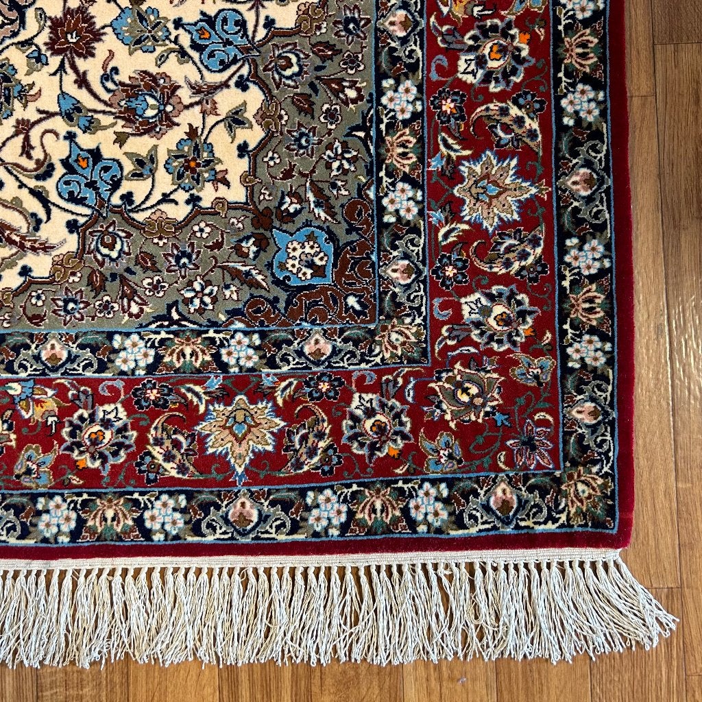 perzisch tapijt esfahan 164 x 115 cm - Gratis bezorgd, TTM Wonen, Meubels – (Perzische) Tapijten en Woonaccessoires, 100 tot 150 cm