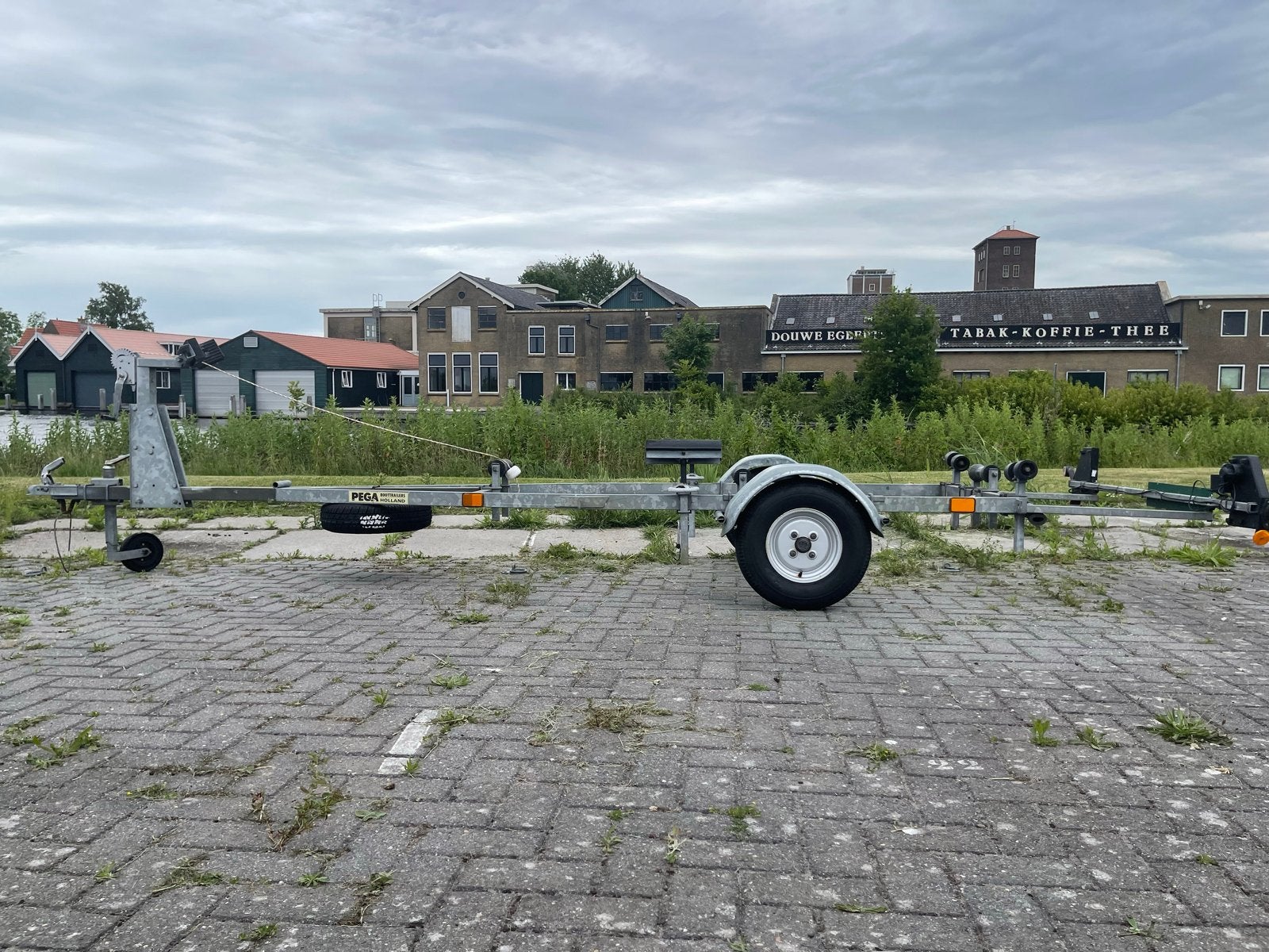 Pega Boottrailer Holland - Gebruikt, Goede Staat, Ophalen, Minder dan 1500 kg, Gebruikt, Sloepentrailer