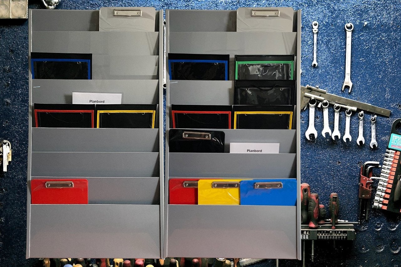 Planbord 2 rijen 8 vaks, Ophalen of Verzenden, Nieuw, Overige typen