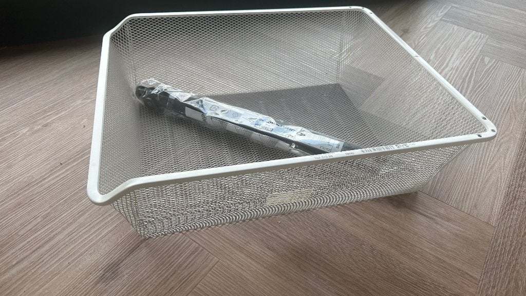 IKEA KOMPLEMENT fijndraadmand + rails 50x58 PAX – nieuw, Ophalen, Nieuw, 50 tot 100 cm, Minder dan 100 cm