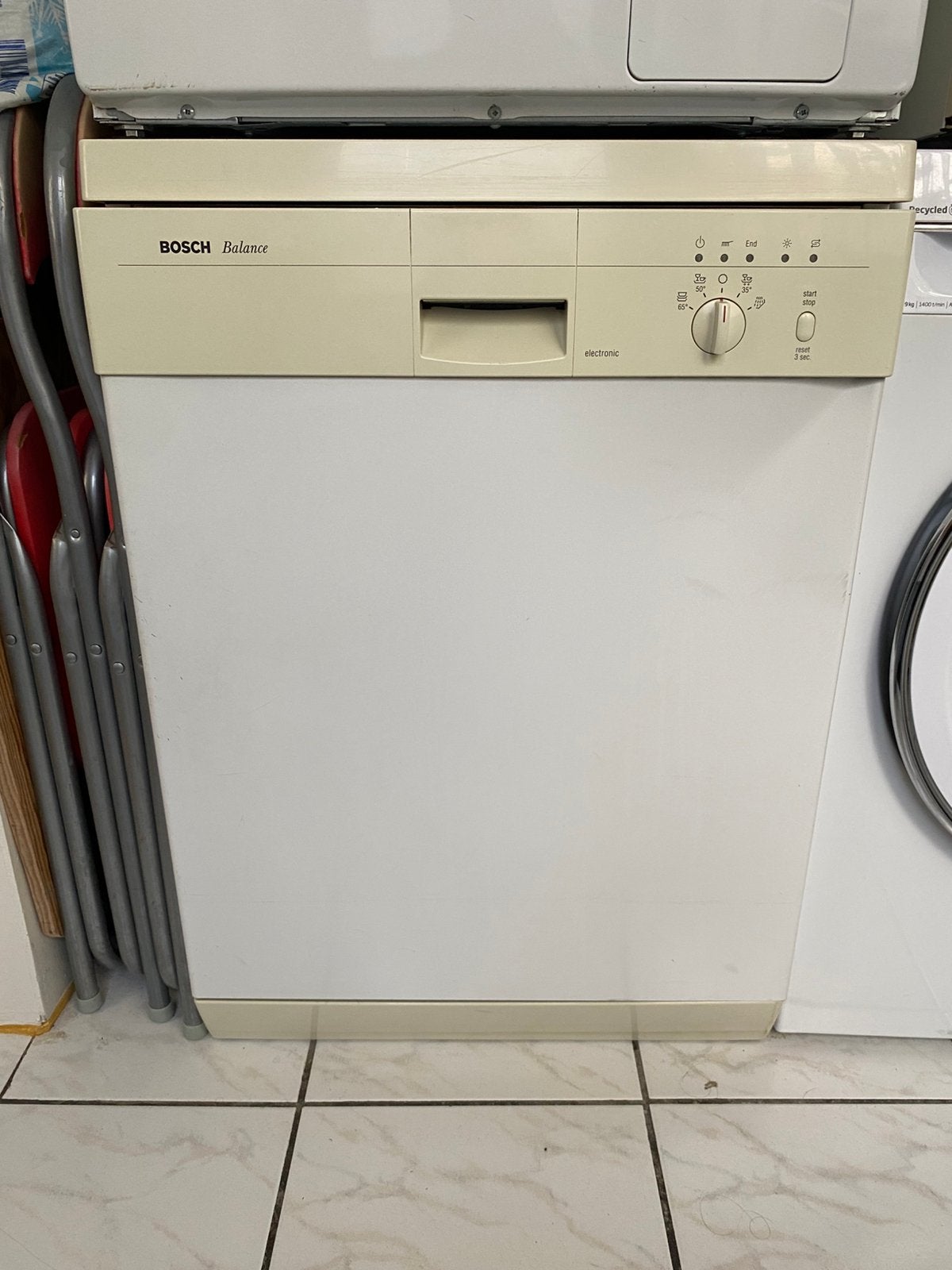 Bosch Balance vaatwasser –werkend / Bosch Balance Dishwasher, Ophalen, Gebruikt, Inbouw, 45 tot 60 cm