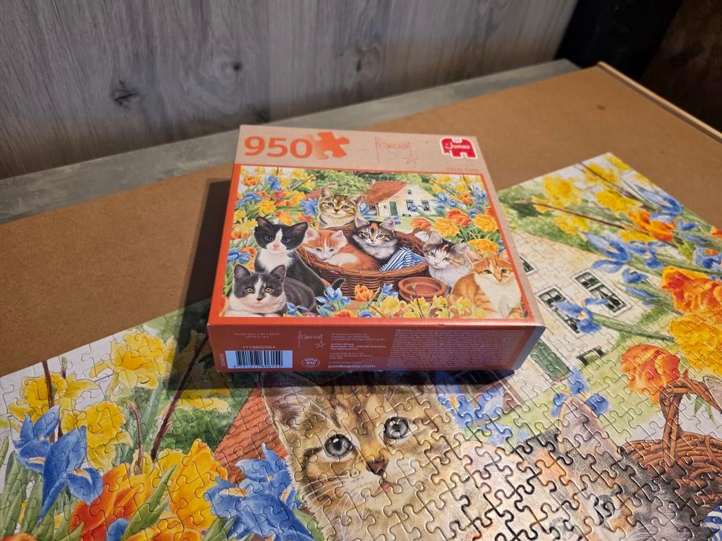 Francien's Poezen Puzzel 950 stukjes, Ophalen of Verzenden