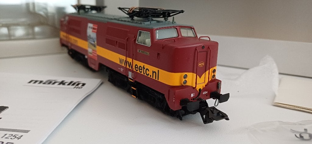 Märklin 37125 H0 Elektrische locomotief EETC 1254 vol geluid, Wisselstroom, Locomotief, Ophalen of Verzenden, Märklin