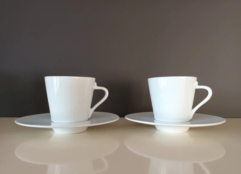 Nespresso Collection Andrée Putman lungo kopjes, Verzamelen, Ophalen of Verzenden, Zo goed als nieuw, Porselein, Kop en/of schotel