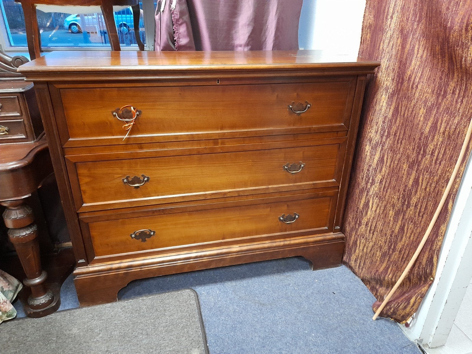 Mooie laden kast klep secretaire, Ophalen, Zo goed als nieuw