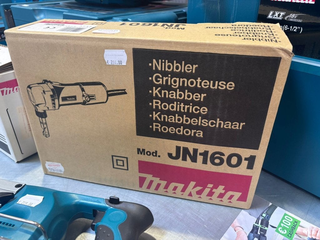 NIEUWE MAKITA KNABBELSCHAAR JN1601, Doe-het-zelf en Verbouw, Gereedschap | Overige machines, Ophalen, Nieuw