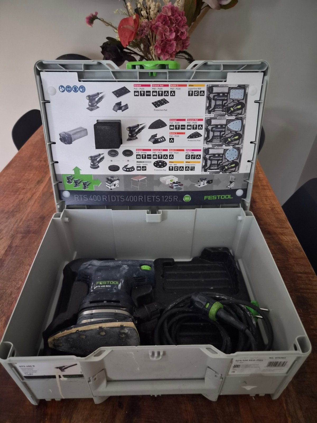Festool DTS 400 REQ Deltaschuurmachine in Systainer, Doe-het-zelf en Verbouw, Ophalen, Gebruikt, Minder dan 600 watt, Overige typen