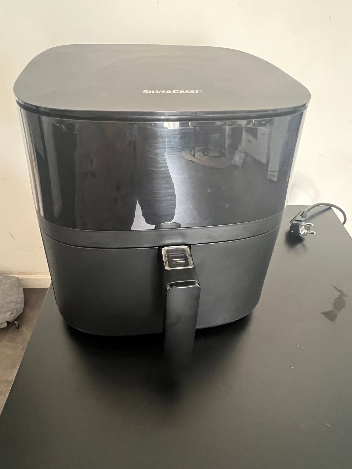 Silvercrest Smart Airfryer 5,2 L, Ophalen, Zo goed als nieuw, Airfryer XL, 1500 gram of meer
