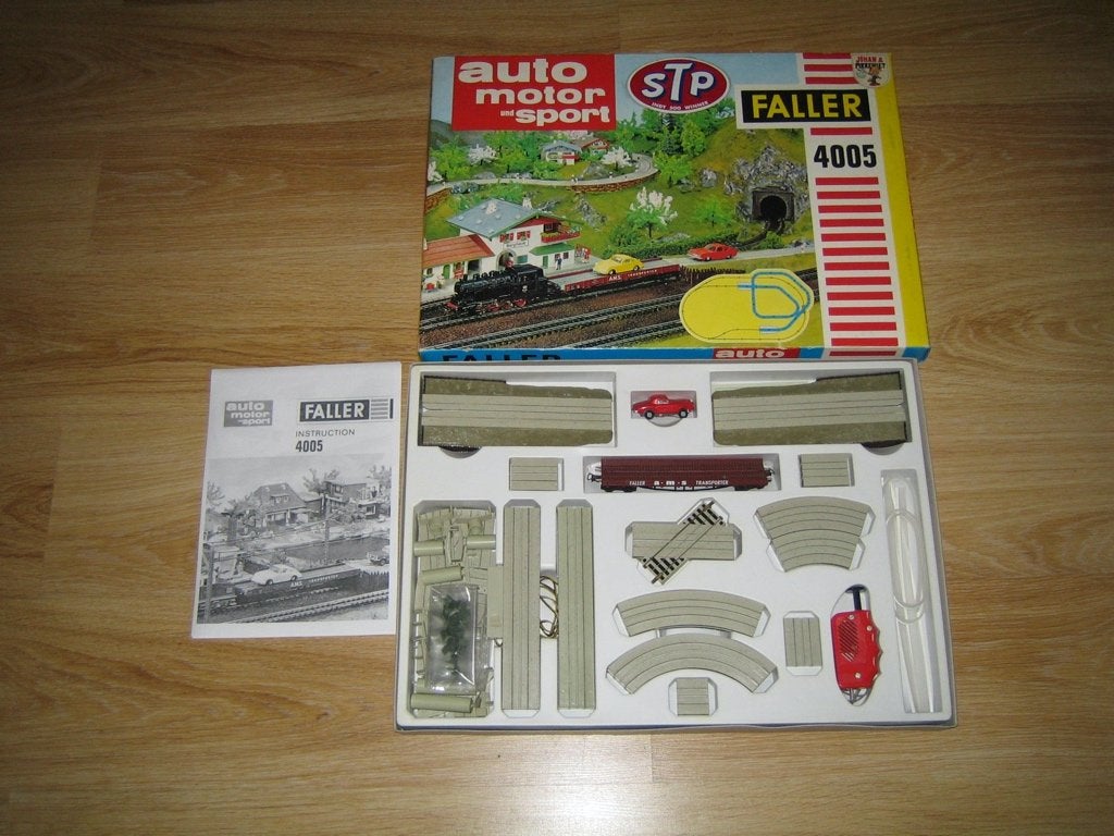 Faller A.M.S. nummer 4005 “Autoverladung” , Overige merken, Treinset, Gelijkstroom of Wisselstroom, Ophalen of Verzenden