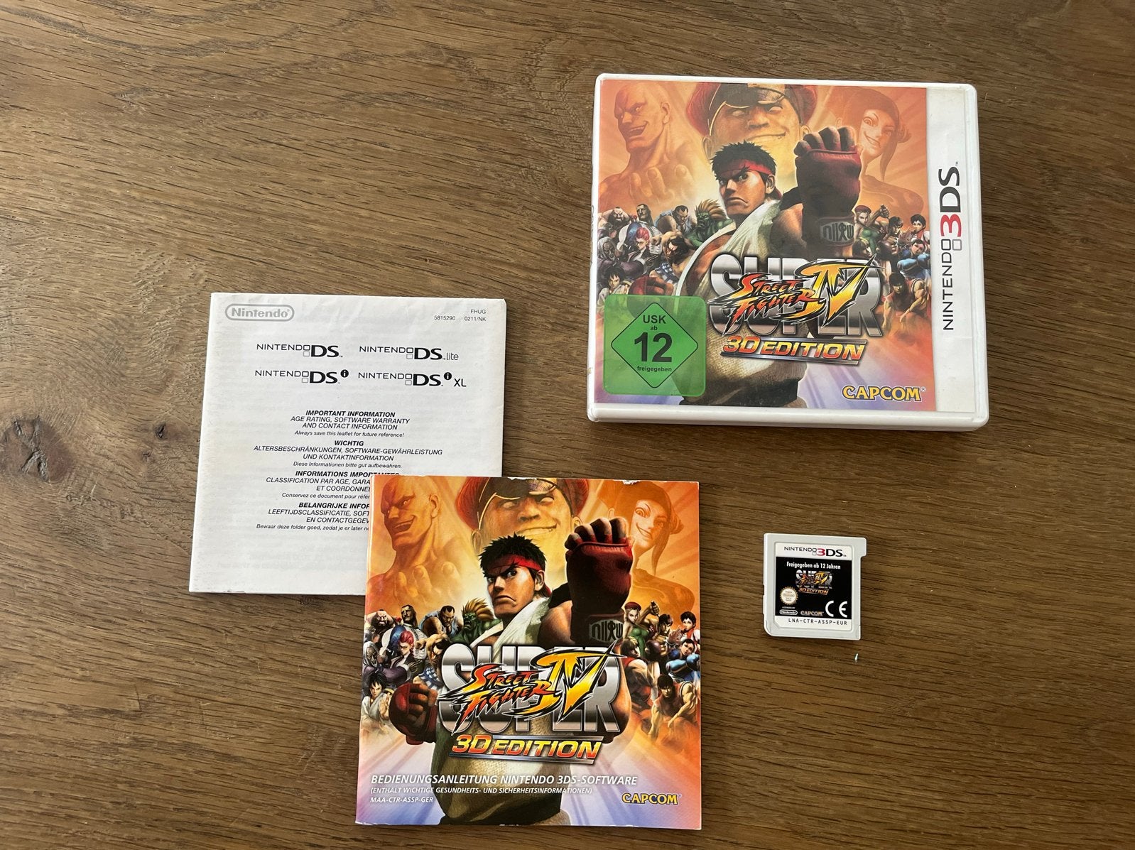 Super Street Fighter IV 3D Edition Nintendo 3DS, Online, Vechten, 1 speler, Ophalen of Verzenden
