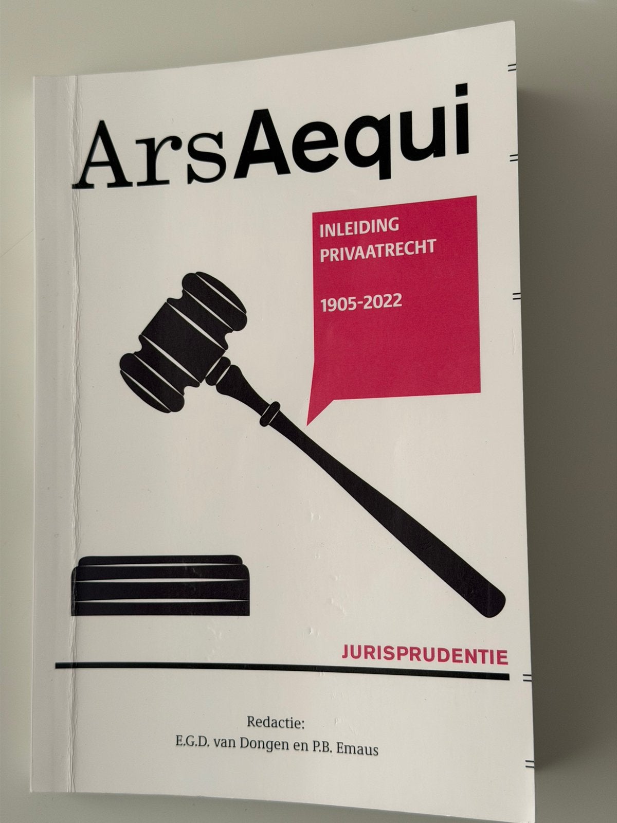 Jurisprudentie Inleiding privaatrecht 1905-2022, Ophalen of Verzenden, Beta, Gelezen, WO