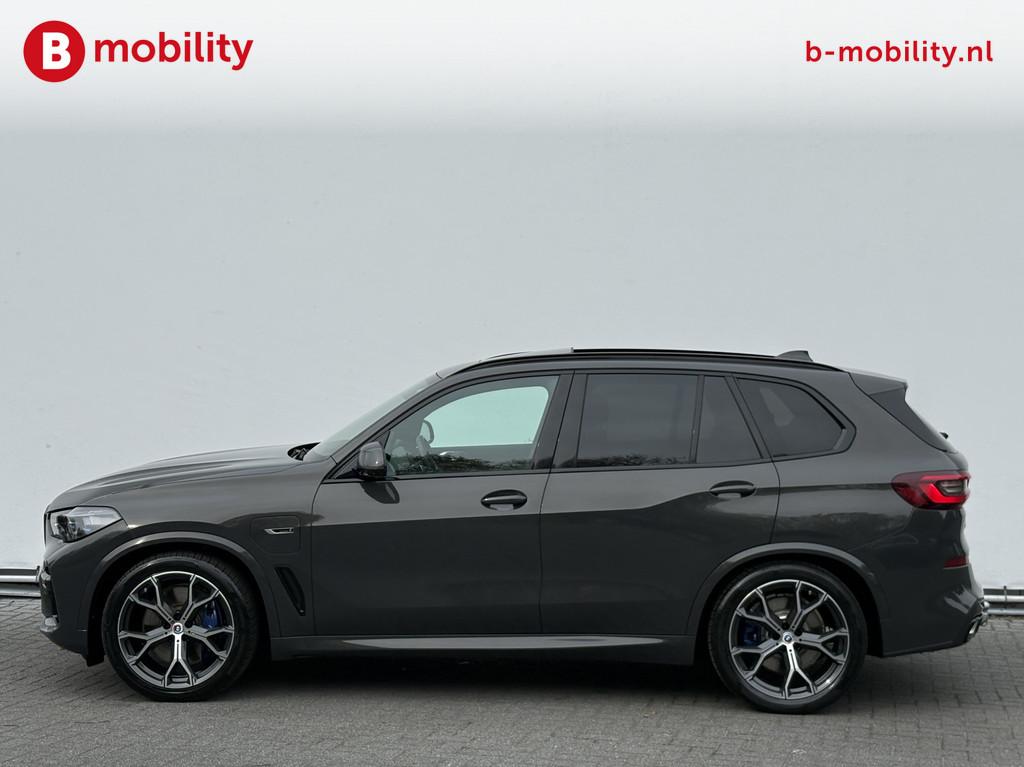 BMW X5 xDrive45e High Executive M-Sport SOH 97% *Dravitgrau, Gebruikt, 394 pk, Vierwielaandrijving, 2998 cc