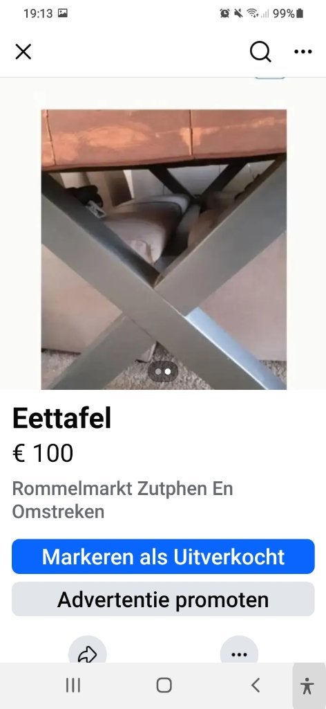 Eettafel, Ophalen, Eikenhout, 200 cm of meer, 50 tot 100 cm