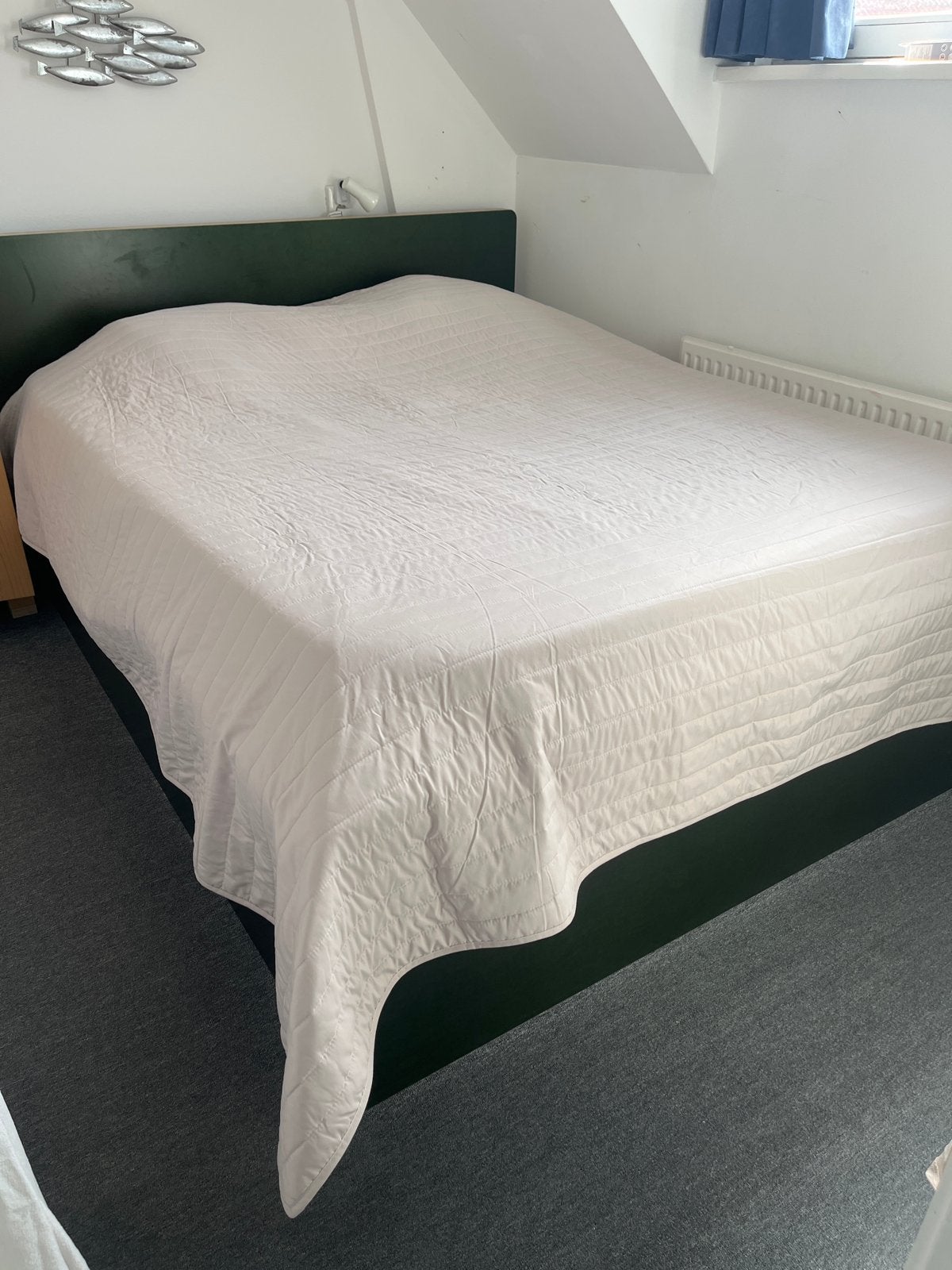 Bedsprei beige, Ophalen, Beige, Polyester, Nieuw