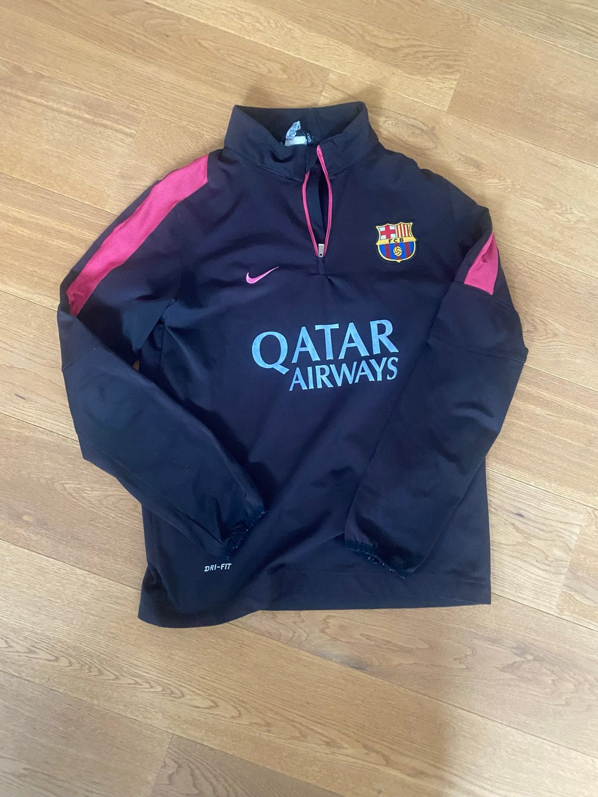Nike FC Barcelona Trainingstrui Maat M, Maat M, Ophalen of Verzenden, Gebruikt, Shirt