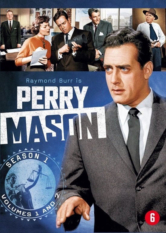 Perry Mason - Seizoen 1 (7xDVD BOX) De Originele TV-Serie !, Seizoen 1, Alle leeftijden, Nederlands, Drama