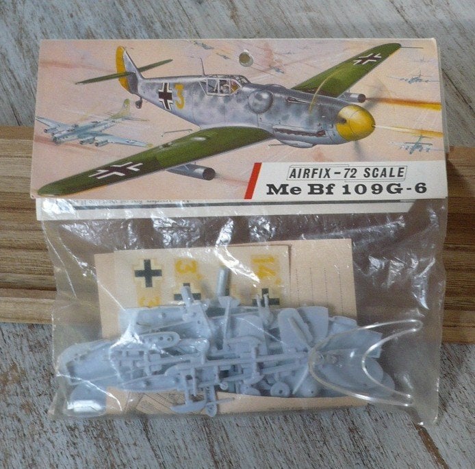 Airfix Me Bf 109 G-6 Messerschmitt 2, Overige merken, 1:72 tot 1:144, Ophalen of Verzenden, Zo goed als nieuw