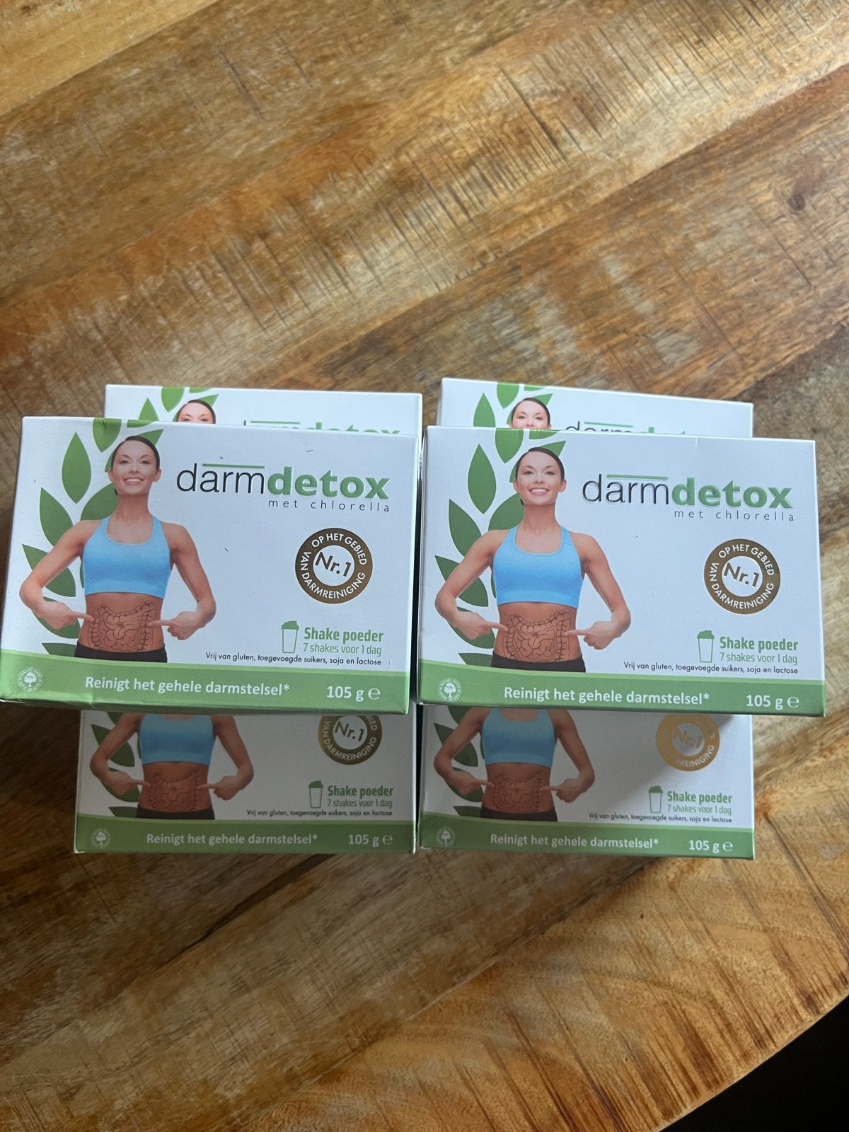 6 doosjes Vitamunda DarmDetox met Chlorella - 105 gram, Sport en Fitness, Ophalen of Verzenden, Nieuw, Poeder of Drank