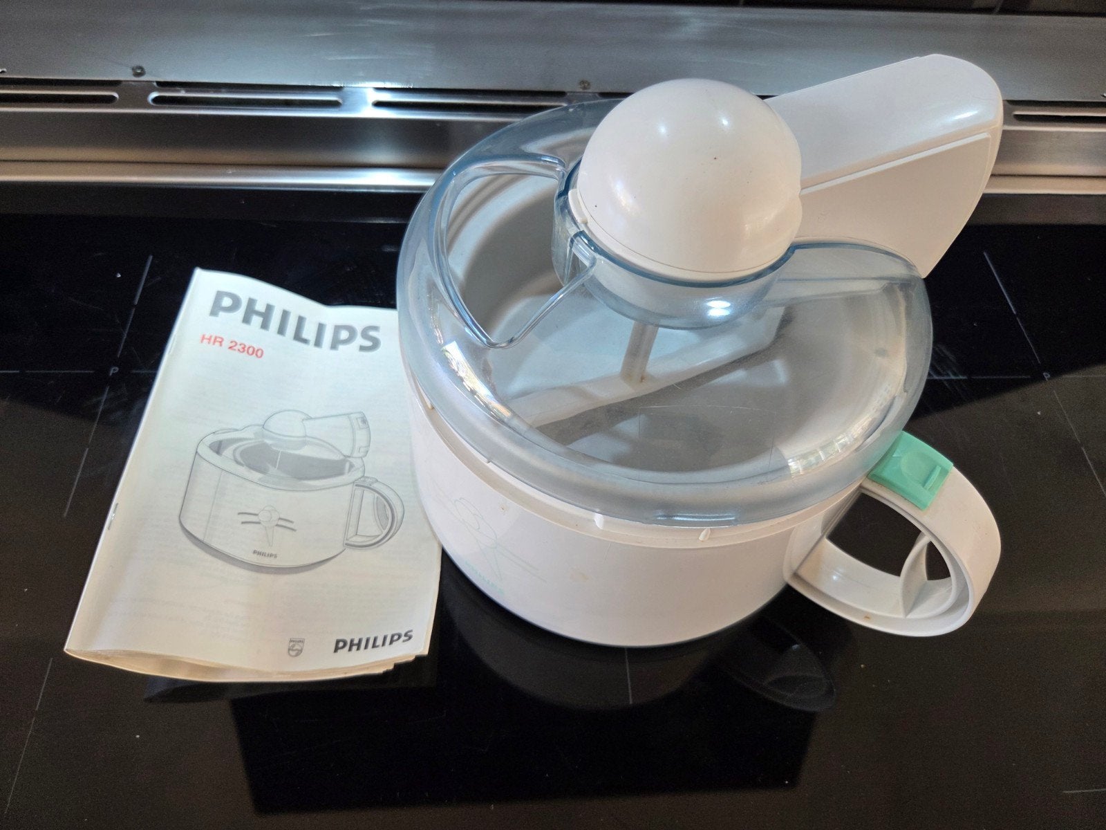 Philips HR 2300 IJsmachine - Zo goed als nieuw, Ophalen of Verzenden, Zo goed als nieuw, Koelelement