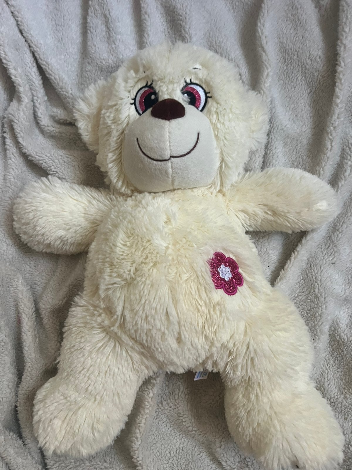 Grote zachte ijsbeer knuffel – 60 cm, Ophalen of Verzenden, Zo goed als nieuw, Overige typen