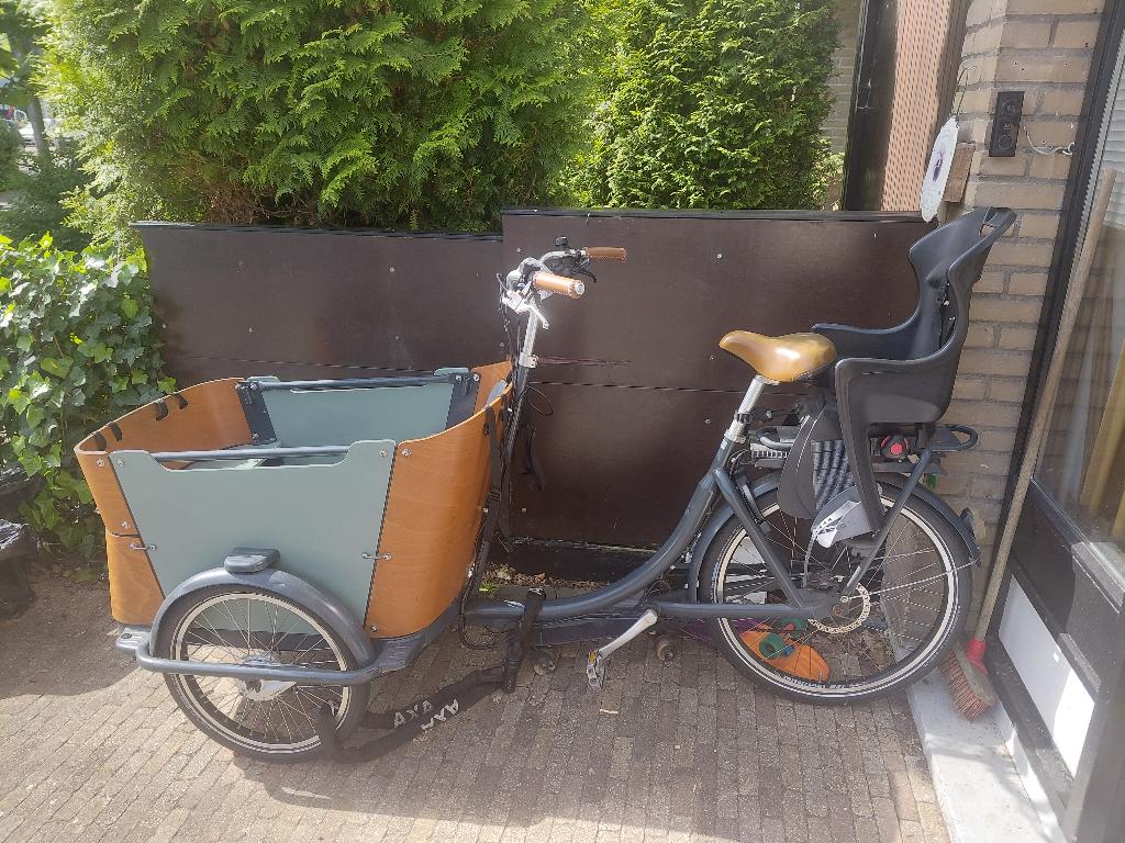 Electrische Bakfiets te koop, Ophalen, Gebruikt, 4 kinderen of meer, Elektrisch