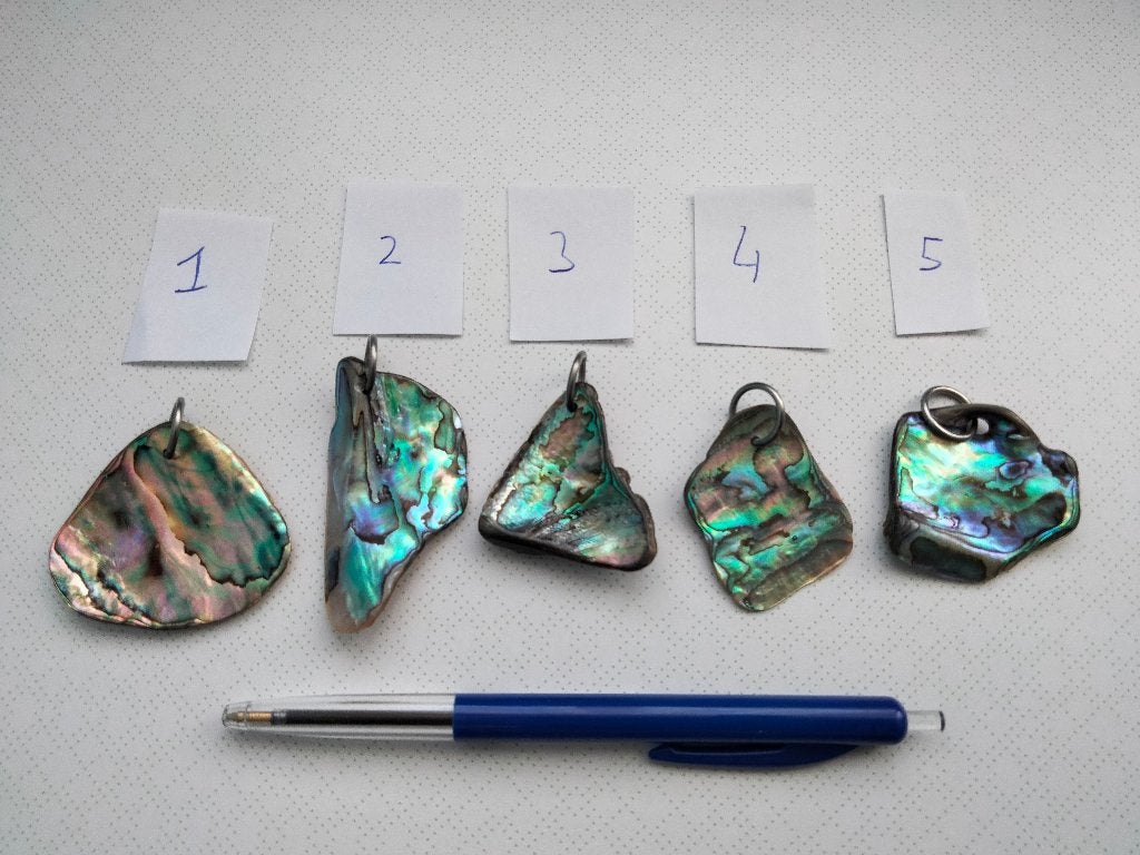abalone hangers deel 10, Ophalen, Overige kleuren, Overige materialen