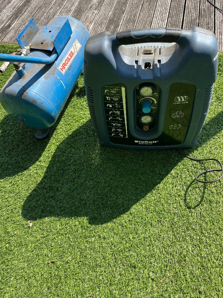 Compressor einhell, Ophalen, Gebruikt, 6 tot 10 bar, Minder dan 200 liter/min
