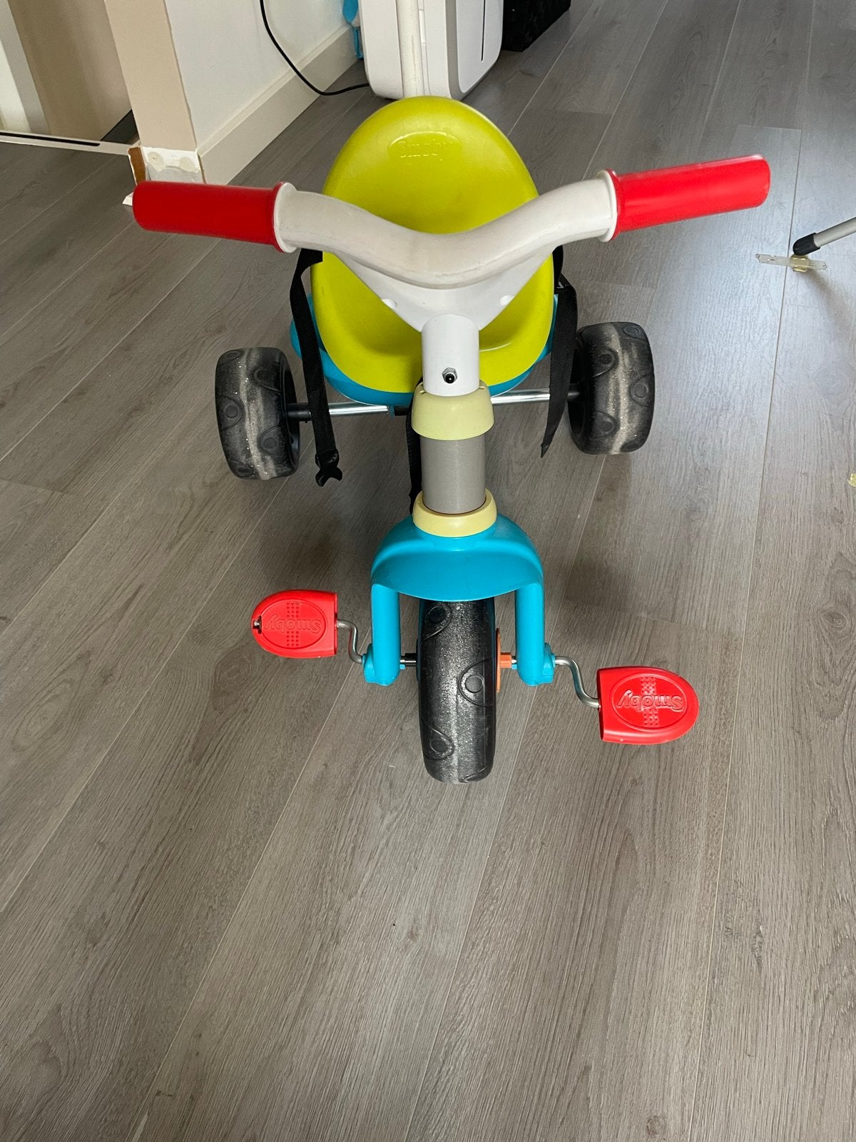 Loopfiets/driewieler met duwstang voor de eerste meters, Kinderen en Baby's, Speelgoed | Buiten | Voertuigen en Loopfietsen, Ophalen