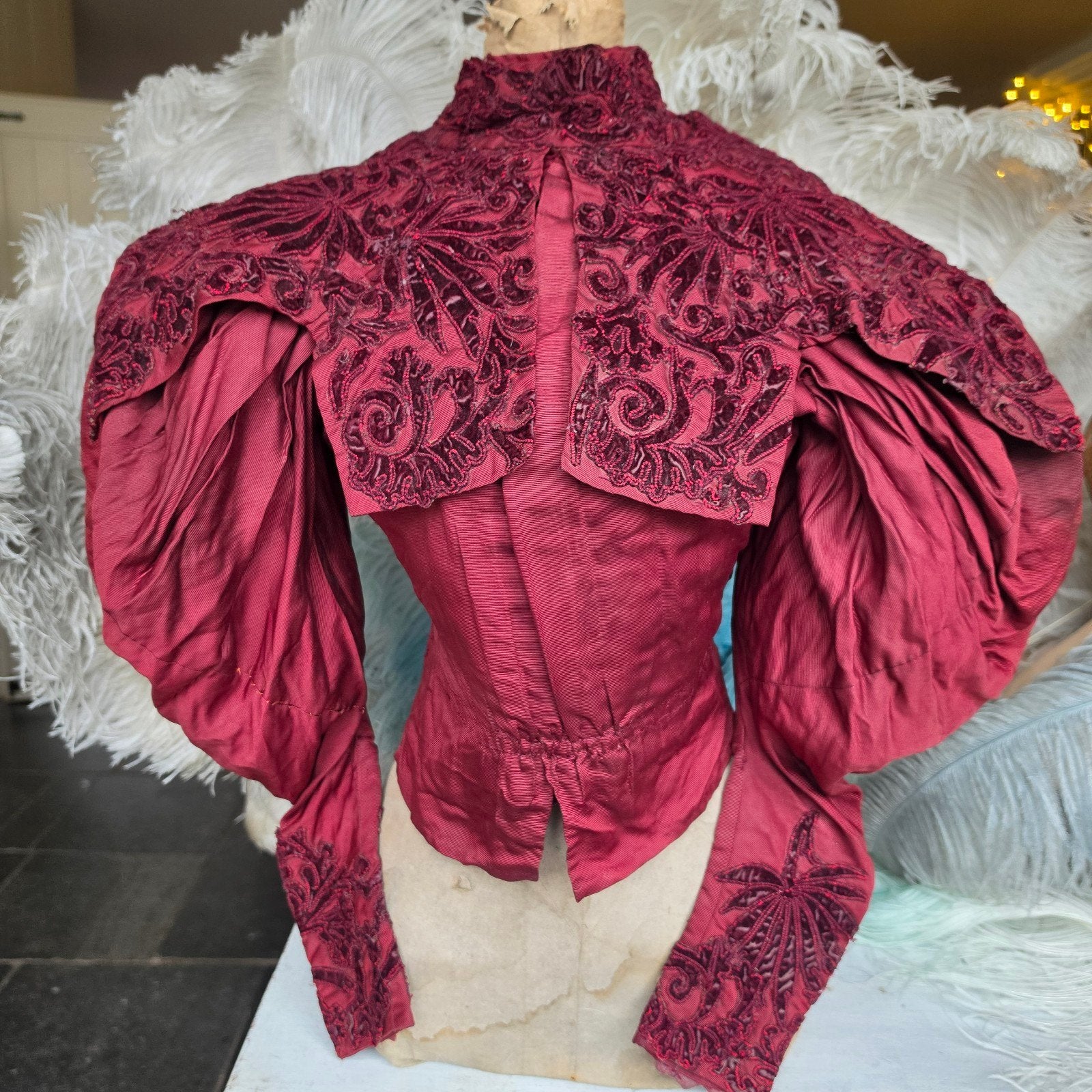 prachtige antieke Franse bodice paspop buste, Antiek en Kunst, Ophalen of Verzenden