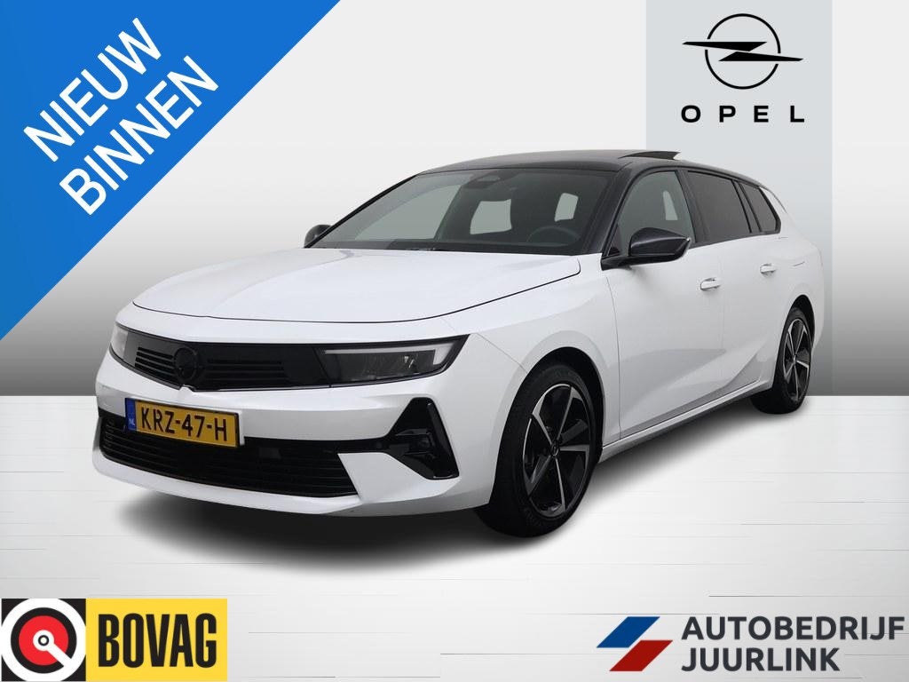 Opel Astra Sports Tourer 1.6 Turbo 180pk Plug In Hybrid Ulti, Auto's, Opel, Gebruikt, Euro 6, 4 cilinders, 181 pk