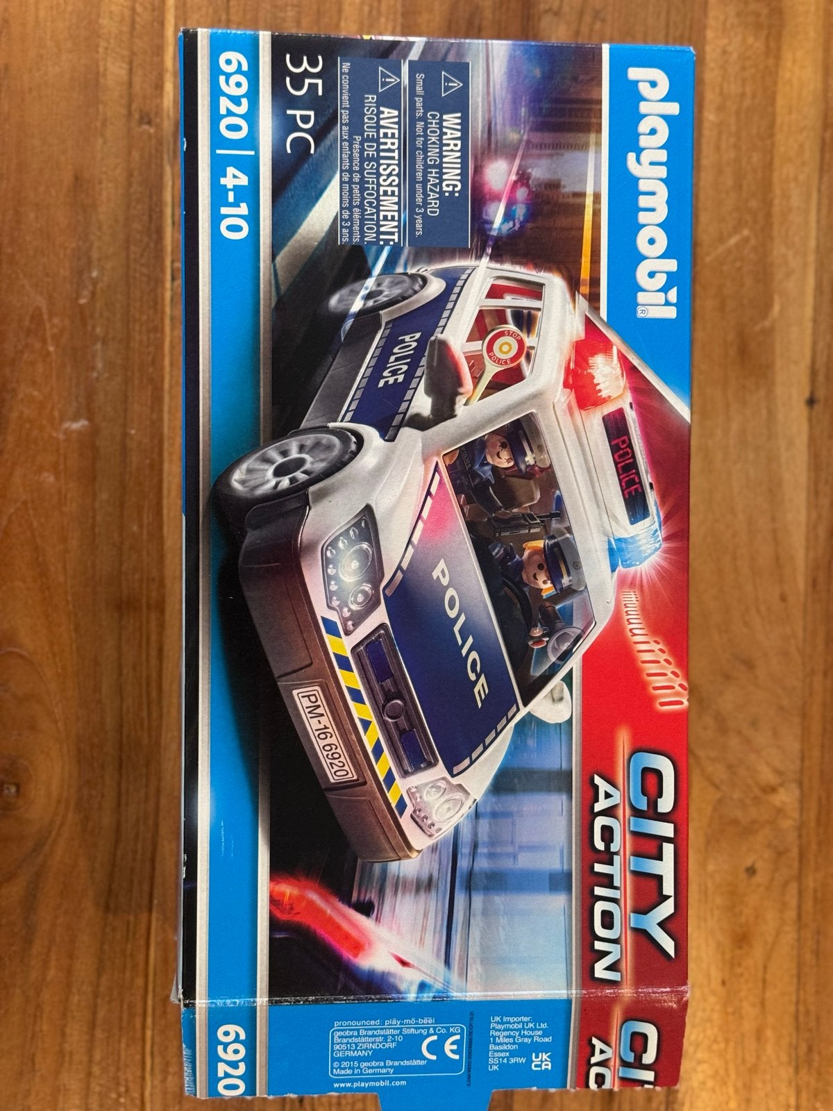 Playmobil City Action Politieauto met 2 agenten en accessoir, Ophalen, Complete set, Voertuig, Zo goed als nieuw
