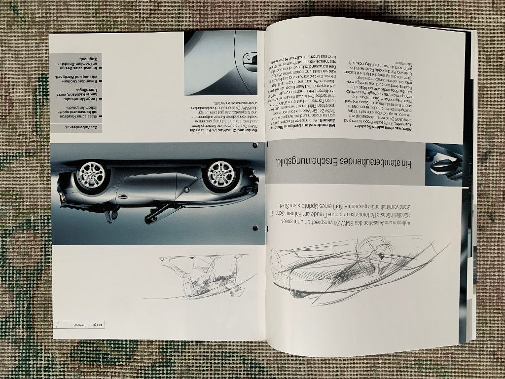 Foto 7 van Product informatie brochure BMW Z4 roadster E85 2002 izgs