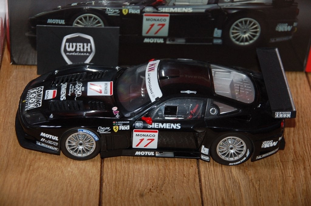 1:18 FERRARI 575 GTC DONINGTON #17 Kyosho WRH, Verzenden, Zo goed als nieuw, Auto, Kyosho