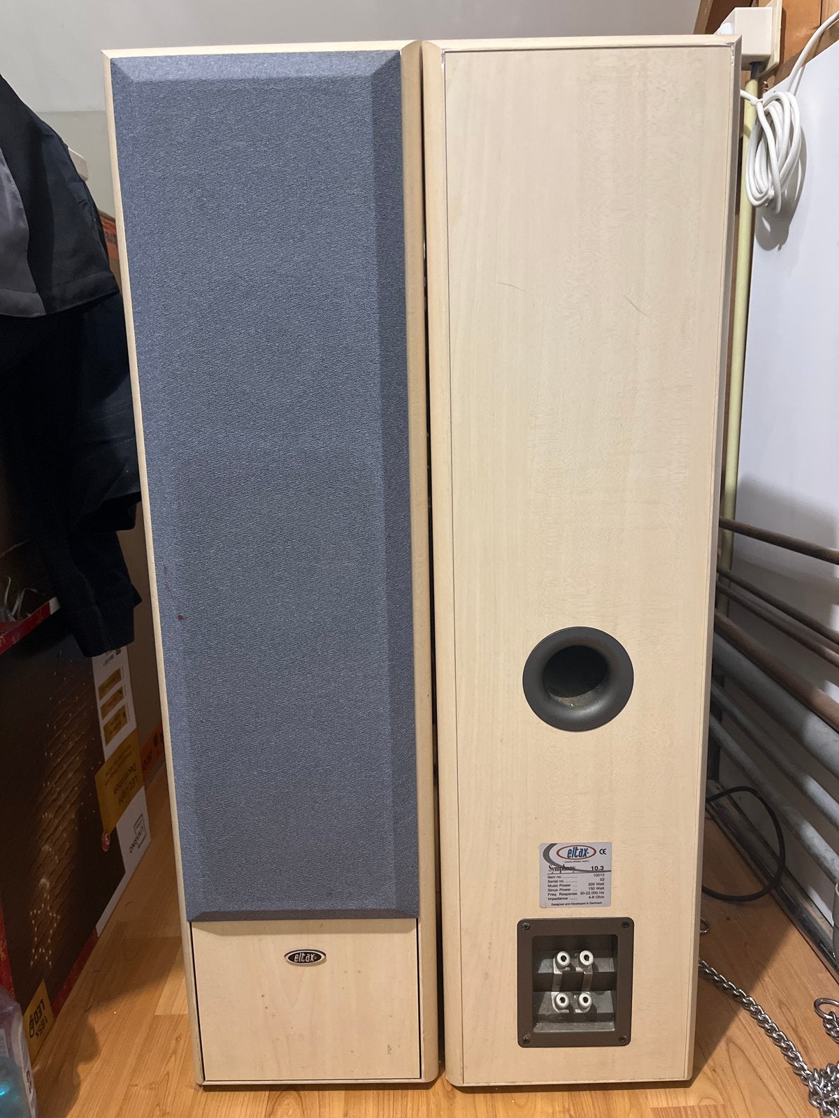 Eltax Symphony 10.3 Vloerstaande Luidsprekers (Set), Audio, Tv en Foto, Luidsprekers, Vloerstaande luidspreker, Gebruikt, Ophalen