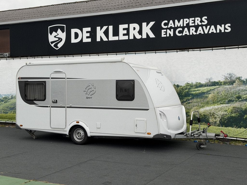 Knaus SPORT 450 FU (bj 2018), Info@deklerkcaravans.nl, 6 tot 7 meter, Knaus, Klerk Caravans, de
