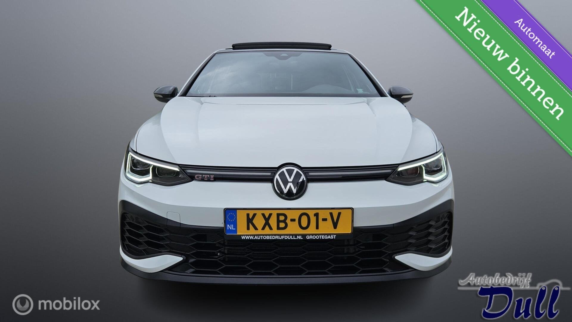Volkswagen Golf 2.0 TSI GTI CLUBSPORT Pano IQ licht HK Audio, Dealer onderhouden, 4 cilinders, Wit, Bedrijf