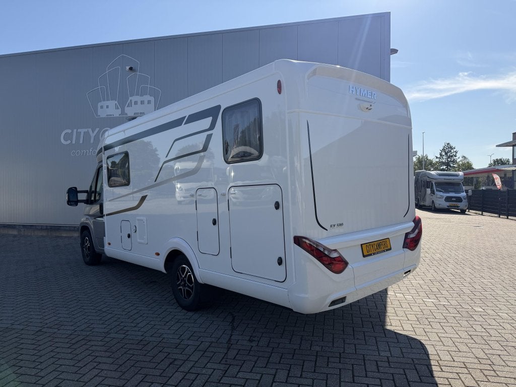 Hymer Exsis-T 580 PURE, Automaat, Ringverwarming, Startonderbreker, 6 tot 7 meter