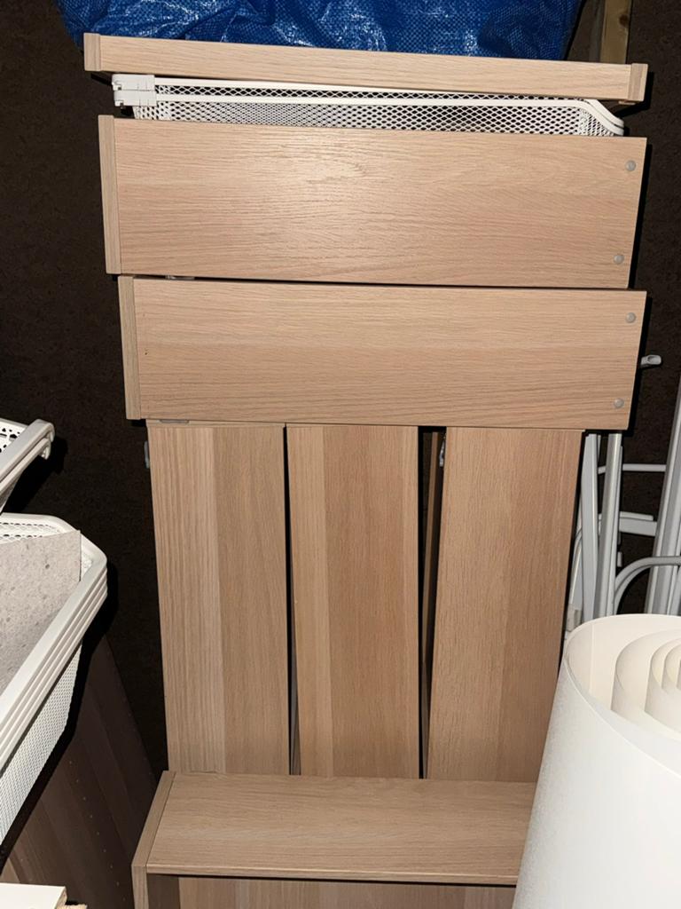 IKEA PAX KOMPLEMENT LADE EIKEN 50x58 prijs per druk 4x, Huis en Inrichting, Ophalen, 50 tot 100 cm, Zo goed als nieuw, Minder dan 100 cm